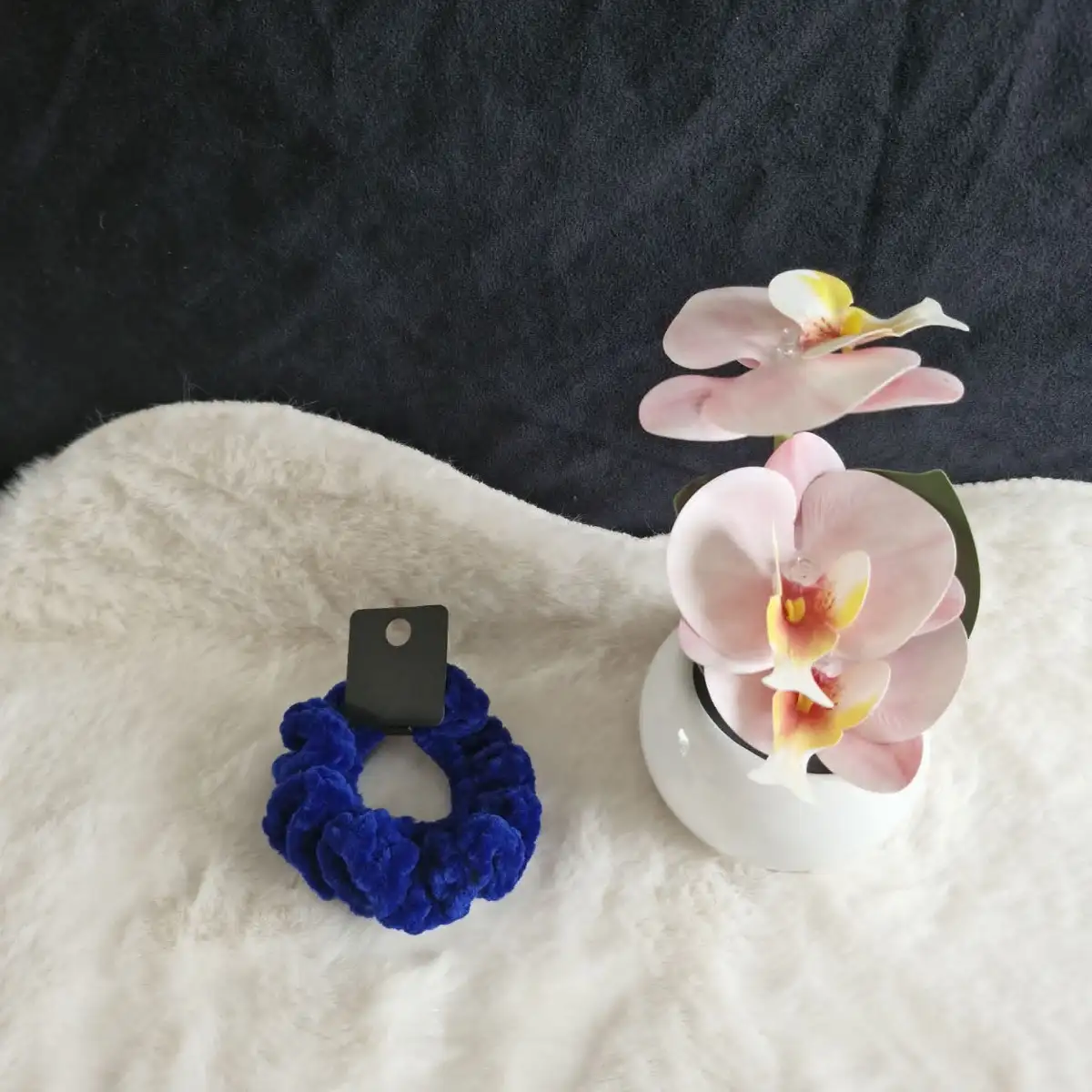 Chouchou bleu roi