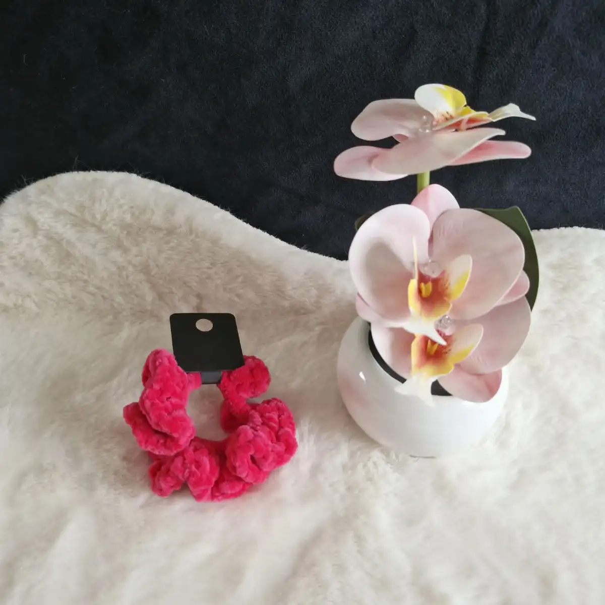 Chouchou fuchsia